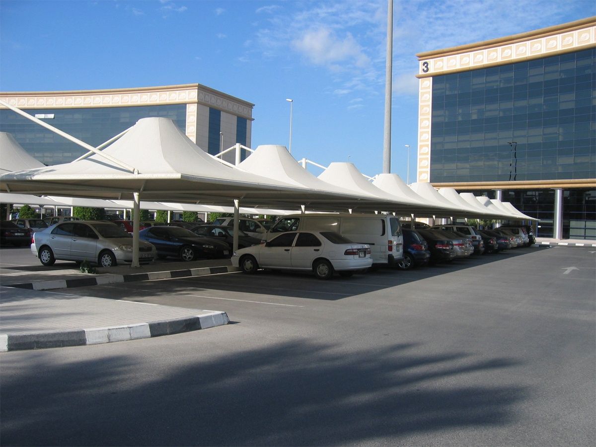 conical-parking-sheds