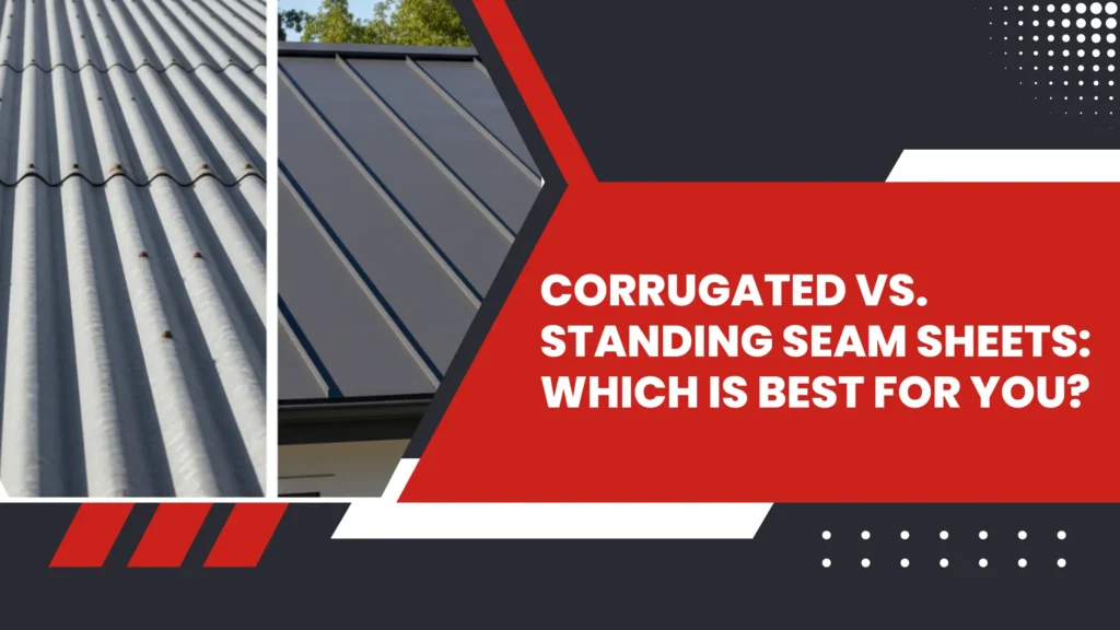 Corrugated vs. Standing Seam Sheets: Which Is Best for You?