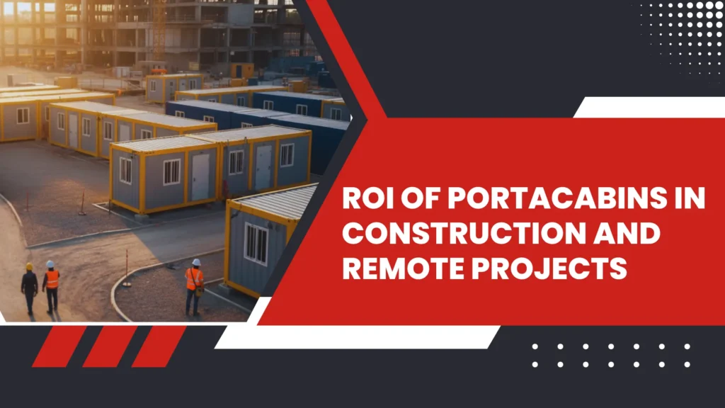 ROI of PortaCabins in Construction and Remote Projects