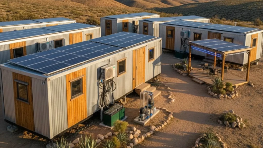 Solar-Powered PortaCabins