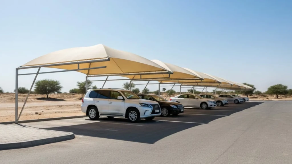 Weather-Resistant Parking Sheds