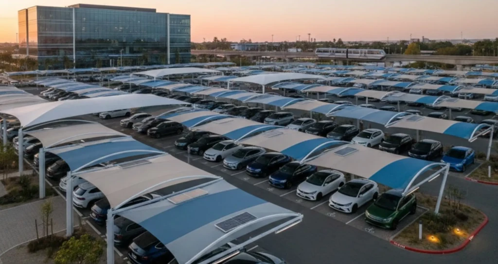 Commercial Car Parking Shades