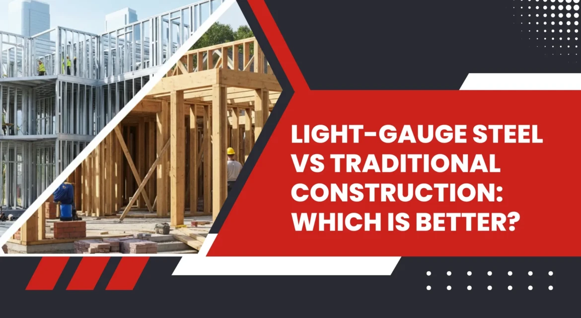 Light-Gauge Steel vs Traditional Construction