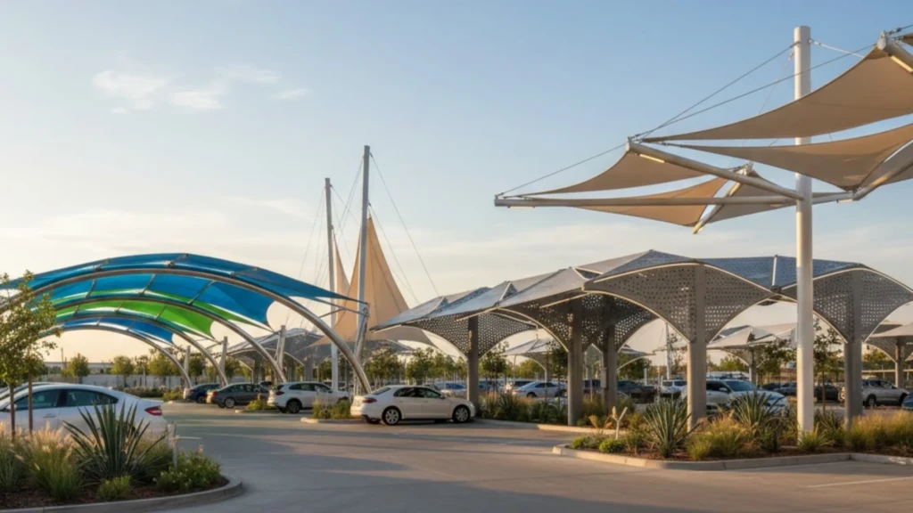 Commercial Car Parking Shades
