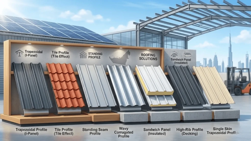 Types of Roof Profile Sheets
