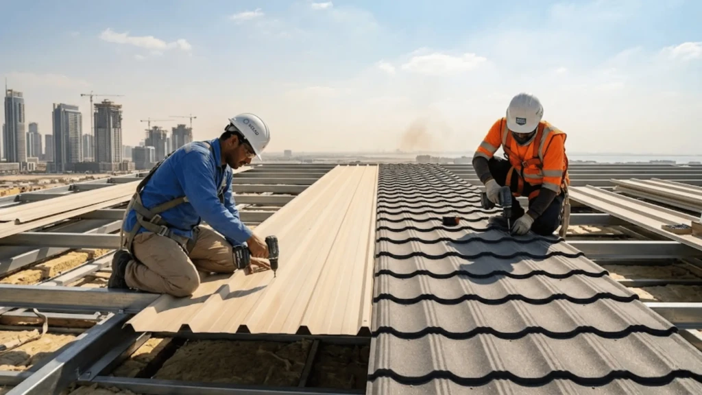 Types of Roof Profile Sheets in UAE