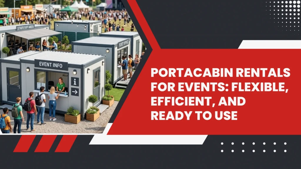 Portacabin Rentals for Events in UAE