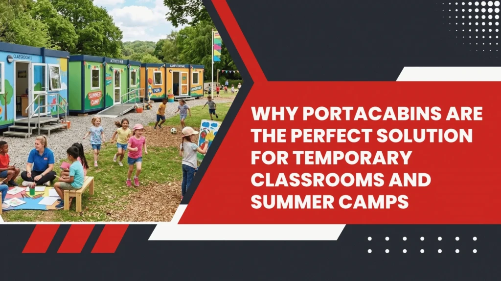 Portacabins for Temporary Classrooms And Summer Camps