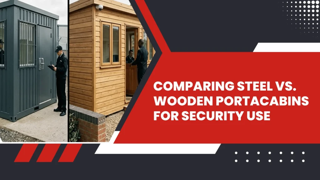 Steel vs. Wooden Portacabins for Security Use
