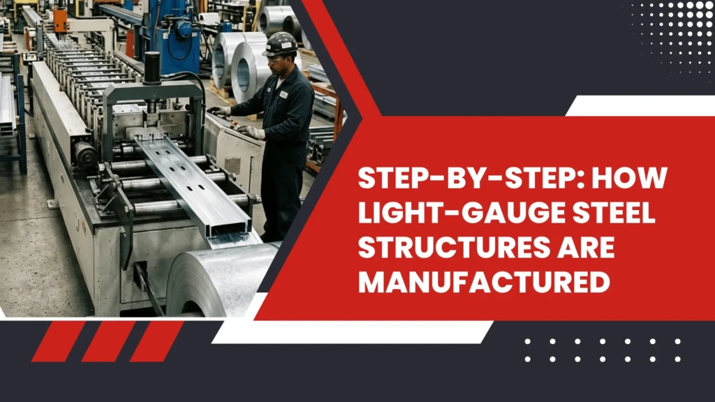 How Light-Gauge Steel Structures Are Manufactured
