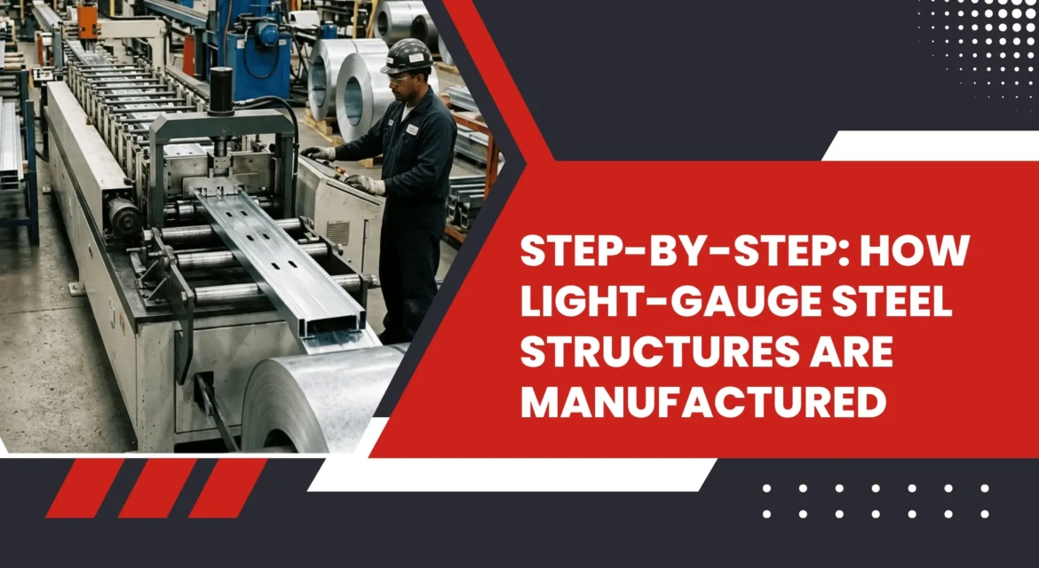 How Light-Gauge Steel Structures Are Manufactured