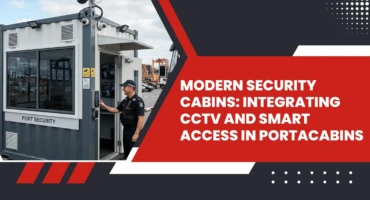 Modern Security Cabins With CCTV