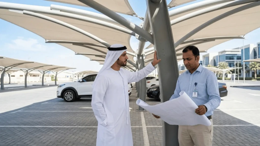 Parking Shed Supplier in the UAE