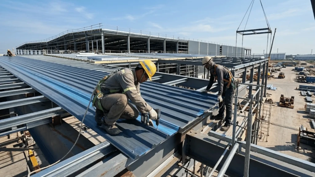 Installation Guide for Roof Profile Sheets in UAE