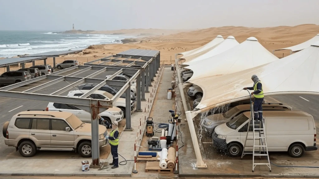 Parking Shed Maintenance