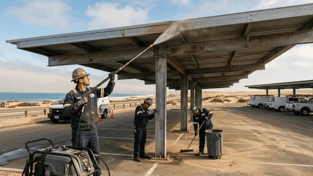 Parking Shed Maintenance