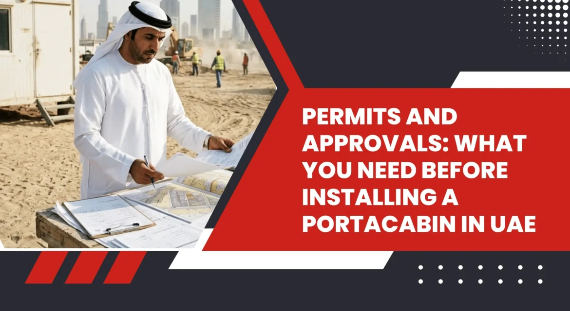 What You Need Before Installing a PortaCabin in the UAE