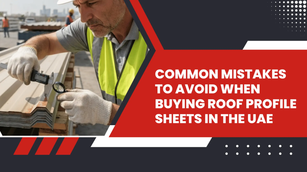 Common Mistakes When Buying Roof Profile Sheets in the UAE