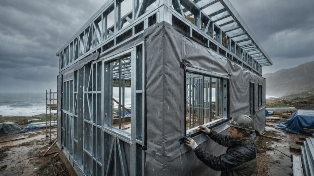 Weather Resistance in Light-Gauge Steel Structures