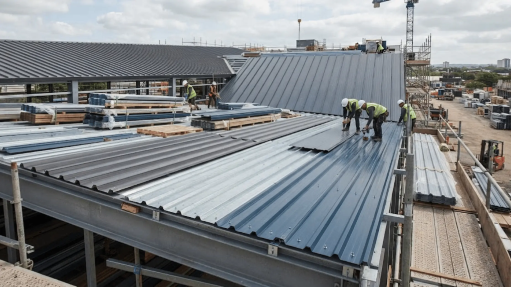 Right Roof Profile Sheet